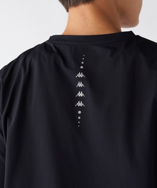 Kappa(カッパ)の「【Kappa/カッパ】半袖ロゴTシャツ(Tシャツ/カットソー・メンズ・ブルー/オフホワイト/ブラック・SMALL/MEDIUM/X-LARGE/LARGE/XX-LARGE)」の17枚目の写真