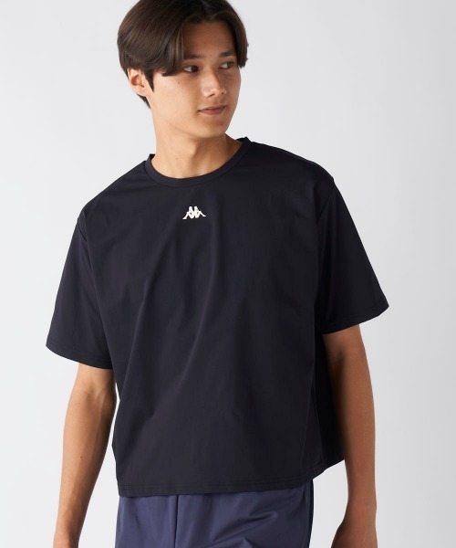 Kappa(カッパ)の「【Kappa/カッパ】半袖ロゴTシャツ(Tシャツ/カットソー・メンズ・ブルー/オフホワイト/ブラック・SMALL/MEDIUM/X-LARGE/LARGE/XX-LARGE)」の19枚目の写真