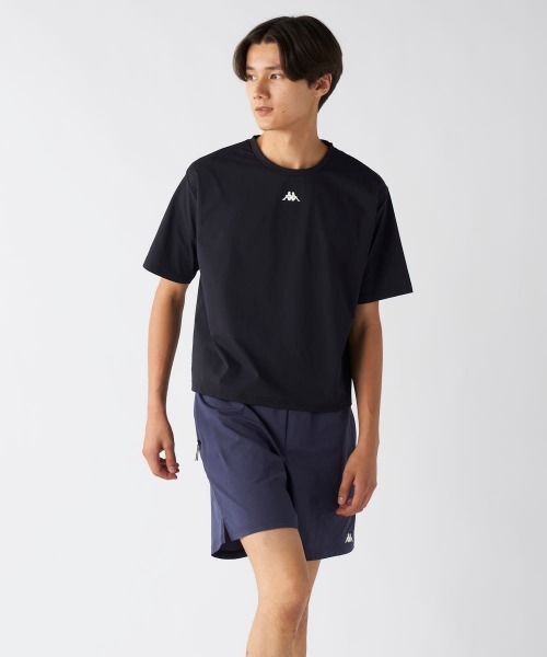 Kappa(カッパ)の「【Kappa/カッパ】半袖ロゴTシャツ(Tシャツ/カットソー・メンズ・ブルー/オフホワイト/ブラック・SMALL/MEDIUM/X-LARGE/LARGE/XX-LARGE)」の20枚目の写真
