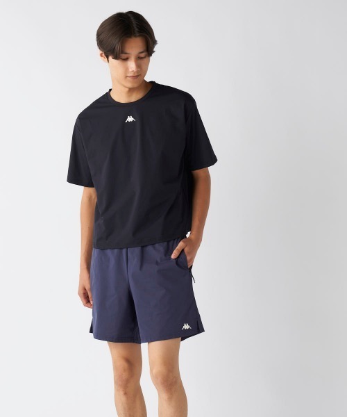 Kappa(カッパ)の「【Kappa/カッパ】半袖ロゴTシャツ(Tシャツ/カットソー・メンズ・ブルー/オフホワイト/ブラック・SMALL/MEDIUM/X-LARGE/LARGE/XX-LARGE)」の21枚目の写真