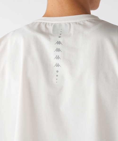 Kappa(カッパ)の「【Kappa/カッパ】半袖ロゴTシャツ(Tシャツ/カットソー・メンズ・ブルー/オフホワイト/ブラック・SMALL/MEDIUM/X-LARGE/LARGE/XX-LARGE)」の7枚目の写真