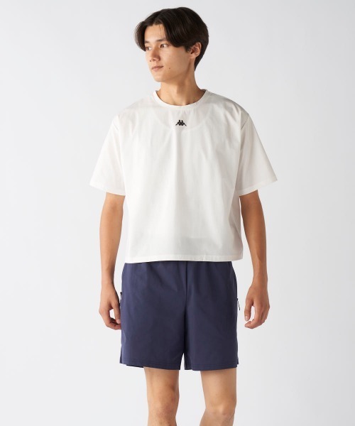 Kappa(カッパ)の「【Kappa/カッパ】半袖ロゴTシャツ(Tシャツ/カットソー・メンズ・ブルー/オフホワイト/ブラック・SMALL/MEDIUM/X-LARGE/LARGE/XX-LARGE)」の10枚目の写真