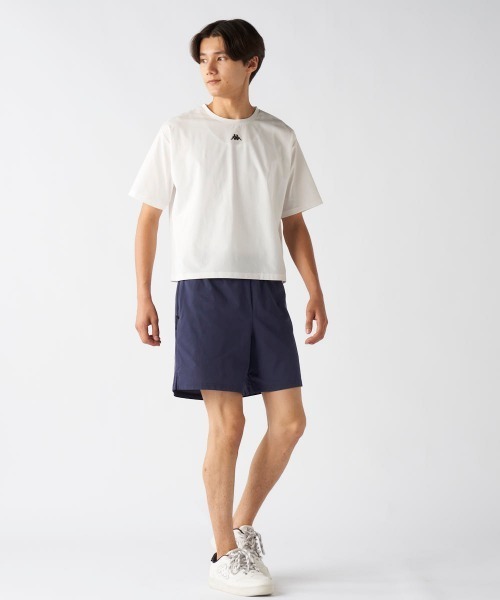 Kappa(カッパ)の「【Kappa/カッパ】半袖ロゴTシャツ(Tシャツ/カットソー・メンズ・ブルー/オフホワイト/ブラック・SMALL/MEDIUM/X-LARGE/LARGE/XX-LARGE)」の12枚目の写真