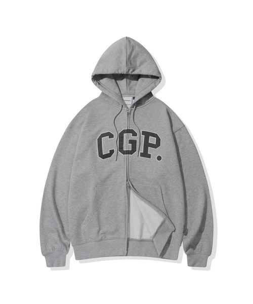 codegraphy（コードグラフィー）の「CGP Arch Logo Hooded Zip-up CBEBUTC330（スウェット・メンズ・ブラック/グレー/バーガンディー/ブラウン/オートミール・SMALL/MEDIUM/LARGE）」の22枚目の写真