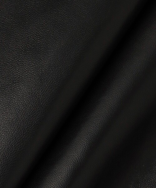 allureville（アルアバイル）の「別注ラムレザーブルゾン（ブルゾン・レディース・ブラック・2）」の8枚目の写真