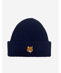 FOX HEAD PATCH RIBBED HAT（ニットキャップ/ビーニー）｜Maison