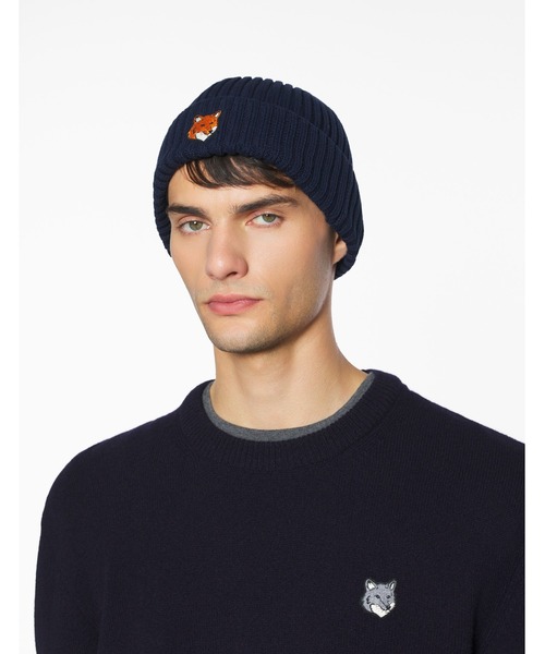 FOX HEAD BEANIE（ニットキャップ/ビーニー）｜Maison Kitsune（メゾン