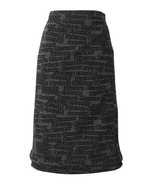 ヒステリックグラマー TYPEWRITER LOGO ラップスカート HYSTERIC GLAMOUR（ヒステリックグラマー）の「TYPEWRITER LOGO ラップ