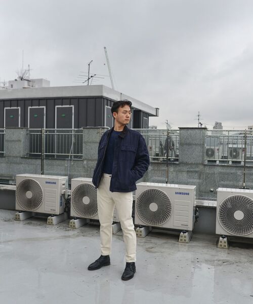 MUSINSA STANDARD（ムシンサスタンダード）の「CALIKスリムクロップドデニムパンツ[クリーム]（デニムパンツ・メンズ・その他・38/42/36/34/32/30/31/33/26/27/28/29）」の16枚目の写真