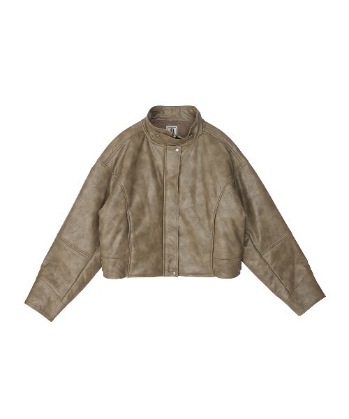 ジャケット・アウター UND CRUSHED PADDED JACKET AMERI Ameri（アメリ）の「UND CRUSHED PADDED JACKET（ブルゾン）」 - WEAR