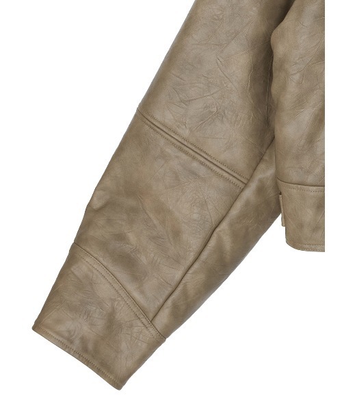 Ameri（アメリ）の「UND CRUSHED PADDED JACKET（ブルゾン）」 - WEAR