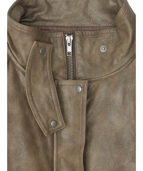 Ameri(アメリ)の「UND CRUSHED PADDED JACKET(ブルゾン・レディース・ブラック/ベージュ・SMALL/MEDIUM)」の8枚目の写真