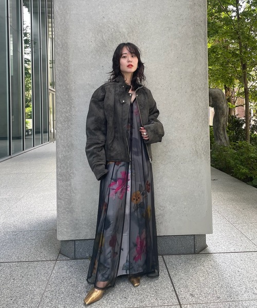 セール】UND CRUSHED PADDED JACKET（ブルゾン）｜Ameri（アメリ）の