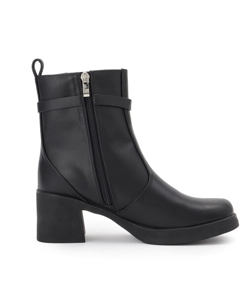 DRESSTERIOR（ドレステリア）の「ターンバックルショートブーツ（ブーツ・レディース・ブラック・55/65/75）」の4枚目の写真