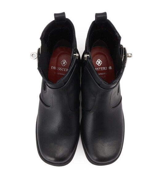 DRESSTERIOR（ドレステリア）の「ターンバックルショートブーツ（ブーツ・レディース・ブラック・55/65/75）」の6枚目の写真