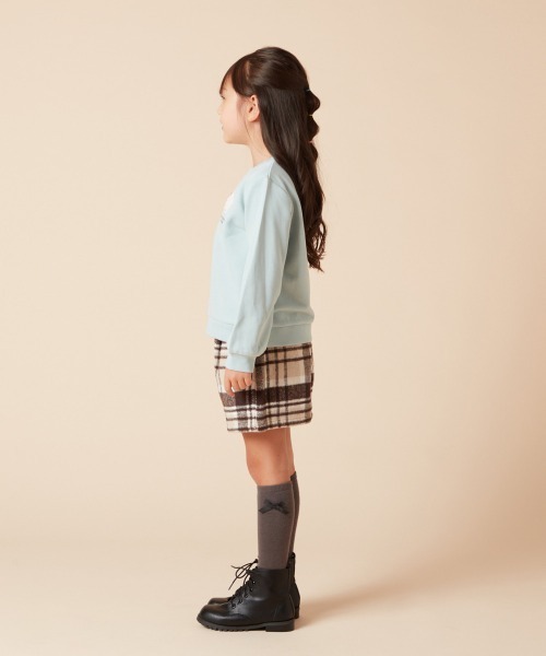 a.v.v（アーヴェヴェ）の「[100-160]シャギーチェックショートパンツ（その他パンツ・キッズ・ブラウン/ダークインディゴブルー・120/110/130/140/150/160/100）」の20枚目の写真