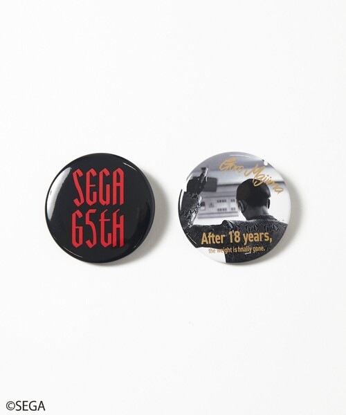 セール】別注 SEGA 65th 缶バッジ/2個セット/ランダム/ソニック/ナイツ