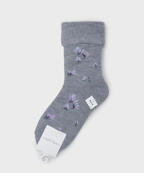 LAURA ASHLEY｜ローラアシュレイ（レディース）のレッグウェア（グレー