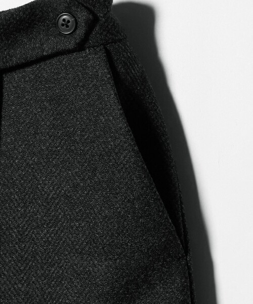 A DAY IN THE LIFE UNITED ARROWS(アデイインザライフユナイテッドアローズ)の「メランジ ヘリンボーン ラップスカート <A DAY IN THE LIFE>(スカート・レディース・ライトグレー/ダークブラウン/ダークグレー・38/36)」の18枚目の写真