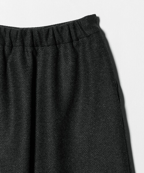A DAY IN THE LIFE UNITED ARROWS(アデイインザライフユナイテッドアローズ)の「メランジ ヘリンボーン ラップスカート <A DAY IN THE LIFE>(スカート・レディース・ライトグレー/ダークブラウン/ダークグレー・38/36)」の7枚目の写真