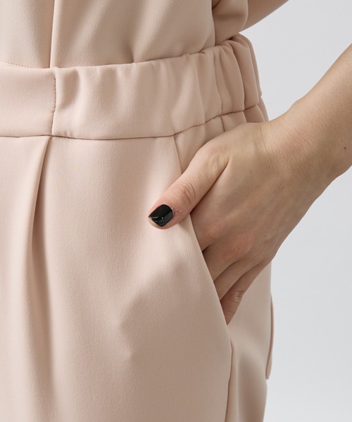DESIGNWORKS(デザインワークス)の「【セットアップ対応】アクアジャージーテーパードパンツ(その他パンツ・レディース・ライトグレー/ピンク・フリー)」の21枚目の写真