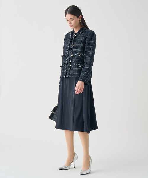 ANAYI（アナイ）の「【Eternal Line 2026】トリアセサテンボウタイ ワンピース（ワンピース・レディース・アイボリー/ライトブルー/ネイビー・34/36/38）」の15枚目の写真