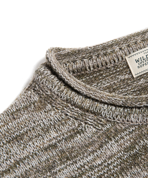 WILD BRICKS(ワイルドブリックス)の「FYM ROLL NECK SWEATER (olive)(ニット/セーター・メンズ・その他・MEDIUM/LARGE)」の4枚目の写真