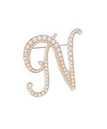 BACKYARD FAMILY（バックヤードファミリー）の「イニシャルブローチ pmyxd002（ブローチ/コサージュ）」