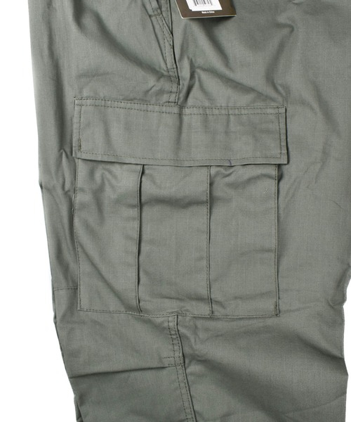 ROTHCO（ロスコ）の「【PH3】【ROTHCO/ロスコ】別注 Rip-Stop SHORT LENGTH BDU Pants 5923VS（カーゴパンツ・メンズ・ブラック/オリーブ・MEDIUM/LARGE）」の7枚目の写真