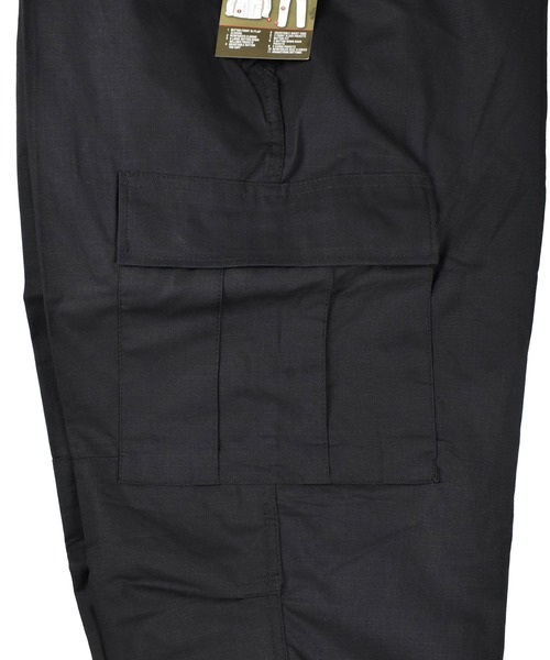 ROTHCO（ロスコ）の「【PH3】【ROTHCO/ロスコ】別注 Rip-Stop SHORT LENGTH BDU Pants 5923VS（カーゴパンツ・メンズ・ブラック/オリーブ・MEDIUM/LARGE）」の20枚目の写真