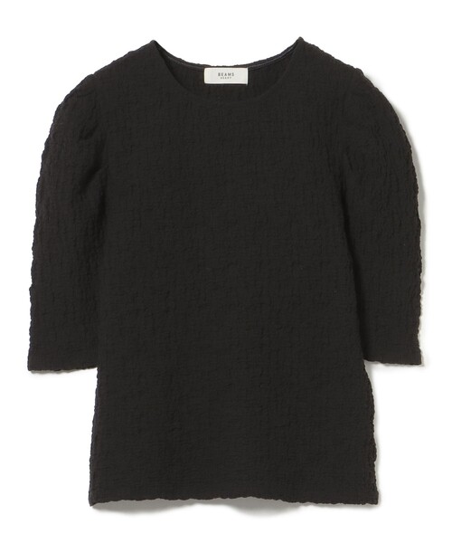 BEAMS HEART（ビームスハート）の「ボリューム パフスリーブ プルオーバー（Tシャツ/カットソー・レディース・イエロー/ブラック/ホワイト系その他5・FREE）」の10枚目の写真