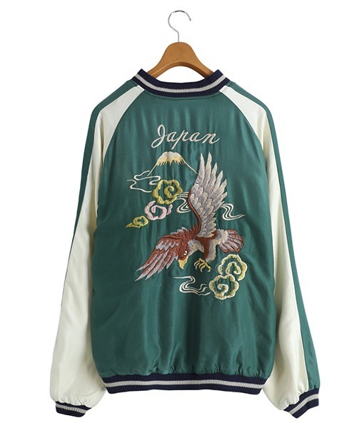 GOLD（ゴールド）の「GOLD / ゴールド：別注 SOUVENIR JACKET AGED MODEL：25B-GL15736AK[MUS]（スカジャン・メンズ・ブルー系その他・M/L/XL）」の22枚目の写真