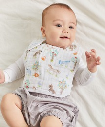 aden + anais | aden + anais スナップビブ/イヤーオブザホース・うま/3枚(スタイ/よだれかけ)