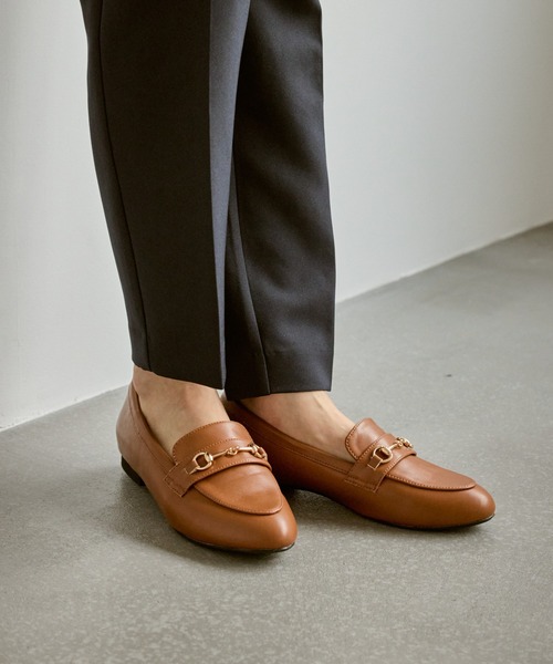 ROPE' PICNIC PASSAGE byHARUTA/ビット付フラットローファー