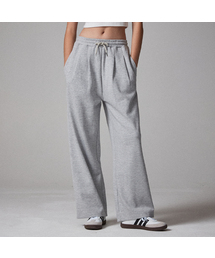 AWESOME STUDIO（オーサムスタジオ）の「ツーピンタックワイドスウェットパンツメランジグレー（スウェットパンツ）」