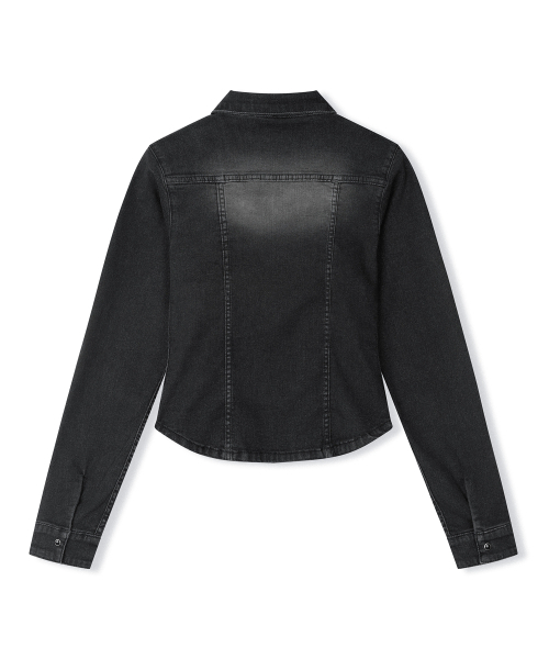 DECET WOMEN(デケット ウーマン)の「Western Slim Denim Shirts DCWSH003BLACK(シャツ/ブラウス・レディース・その他・SMALL/MEDIUM/LARGE)」の12枚目の写真