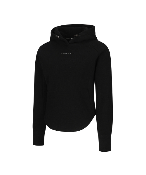 ANEW GOLF（アニューゴルフ）の「W INCISION POINT HOODY L/TS_BK（パーカー・レディース・その他・MEDIUM/SMALL/X-SMALL）」の2枚目の写真