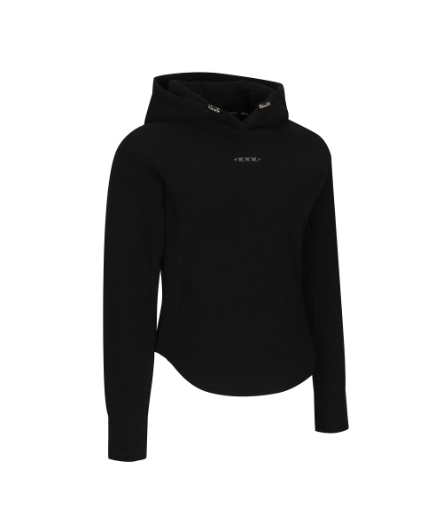 ANEW GOLF（アニューゴルフ）の「W INCISION POINT HOODY L/TS_BK（パーカー・レディース・その他・MEDIUM/SMALL/X-SMALL）」の3枚目の写真
