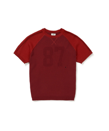 [Mmlg] STAR POINT HF KNIT (RED)