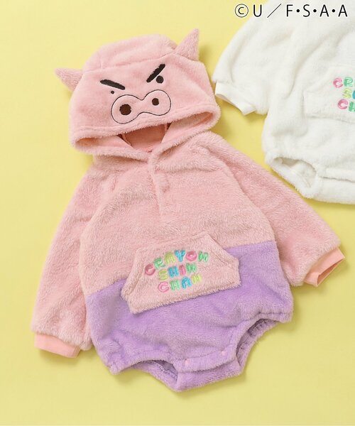 WEB限定クレヨンしんちゃんボディースーツ（ロンパース）｜apres les