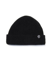 EIGHTVOLUME（エイトボリューム）の「EV Knit Golji Short Beanie (Black)（ニットキャップ/ビーニー）」