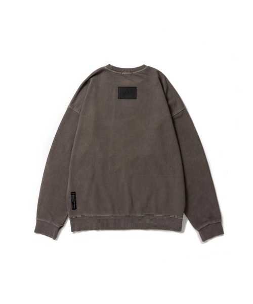 BALANT(バラント)の「ピグメントシリコンラベルスウェットシャツ - ブラウン(スウェット・メンズ・その他・MEDIUM/LARGE)」の3枚目の写真