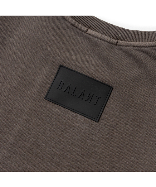 BALANT(バラント)の「ピグメントシリコンラベルスウェットシャツ - ブラウン(スウェット・メンズ・その他・MEDIUM/LARGE)」の6枚目の写真