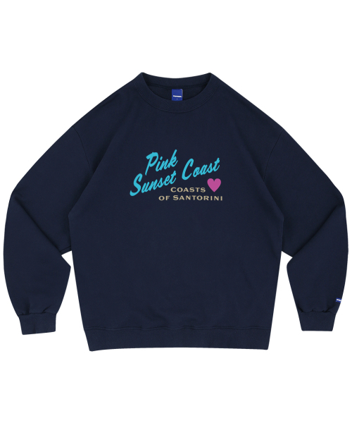 STAFF ONLY(スタッフオンリー)の「PINK SUNSET COAST SWEATSHIRT (NAVY)(スウェット・メンズ・その他・SMALL/MEDIUM/LARGE)」の1枚目の写真