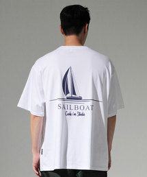 CODE I'M（コードアイエム）の「20 count single sailboat foam print overfit short sleeve t-shirt（Tシャツ/カットソー）」