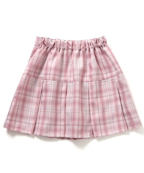 algy（アルジー）の「アソートプリーツスカパン（スカート・キッズ・ブラック/グレー/ピンク/サックスブルー・130/140/150/160）」の17枚目の写真