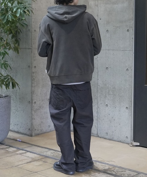 BEN DAVIS（ベンデイビス）の「【BEN DAVIS/ベンデイビス】 【90sヴィンテージ感】ショートパーカー 剥がれワッペン風デザイン 古着系ストリート ヘビーウェイト（パーカー・メンズ・ブラック/ネイビー・MEDIUM/LARGE/X-LARGE）」の5枚目の写真