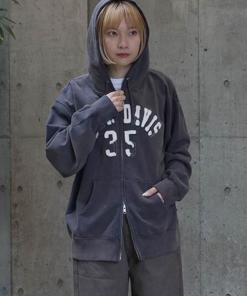 BEN DAVIS（ベンデイビス）の「【BEN DAVIS/ベンデイビス】 【90sヴィンテージ感】ショートパーカー 剥がれワッペン風デザイン 古着系ストリート ヘビーウェイト（パーカー・メンズ・ブラック/ネイビー・MEDIUM/LARGE/X-LARGE）」の14枚目の写真