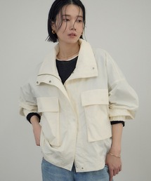 SALON adam et rope' | リモンタナイロン / スタンドカラーブルゾン(ブルゾン)