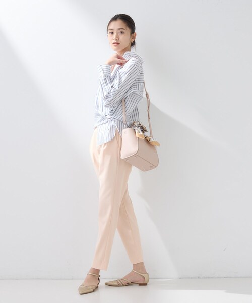 INDIVI（インディヴィ）の「【ミドルサイズ／合皮／ショルダー付】スタッズ風メタルバッグ（ショルダーバッグ・レディース・ピンク/ナチュラル/ブラック・00）」の21枚目の写真